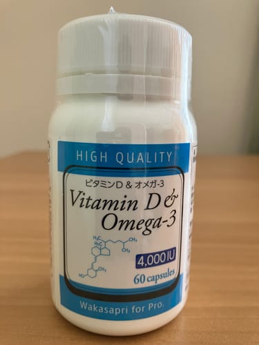 Customer photo review of 高濃度ビタミンD ＆オメガ-3 -Wakasapri for Pro.