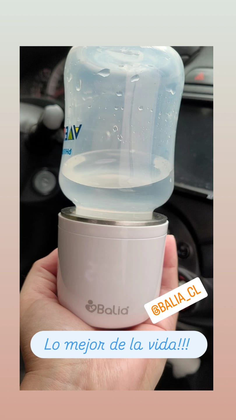 Customer photo review of Calentador de mamaderas portátil