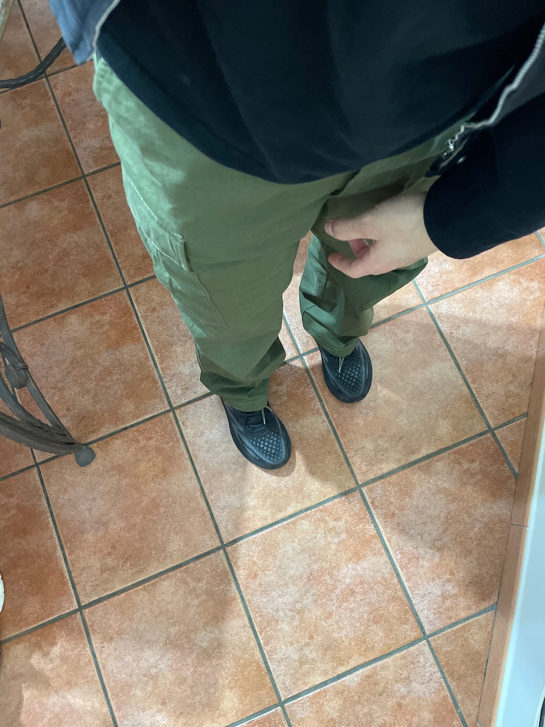 Customer photo review of US Army 5th Model Tropical Jungle Fatigue Pants