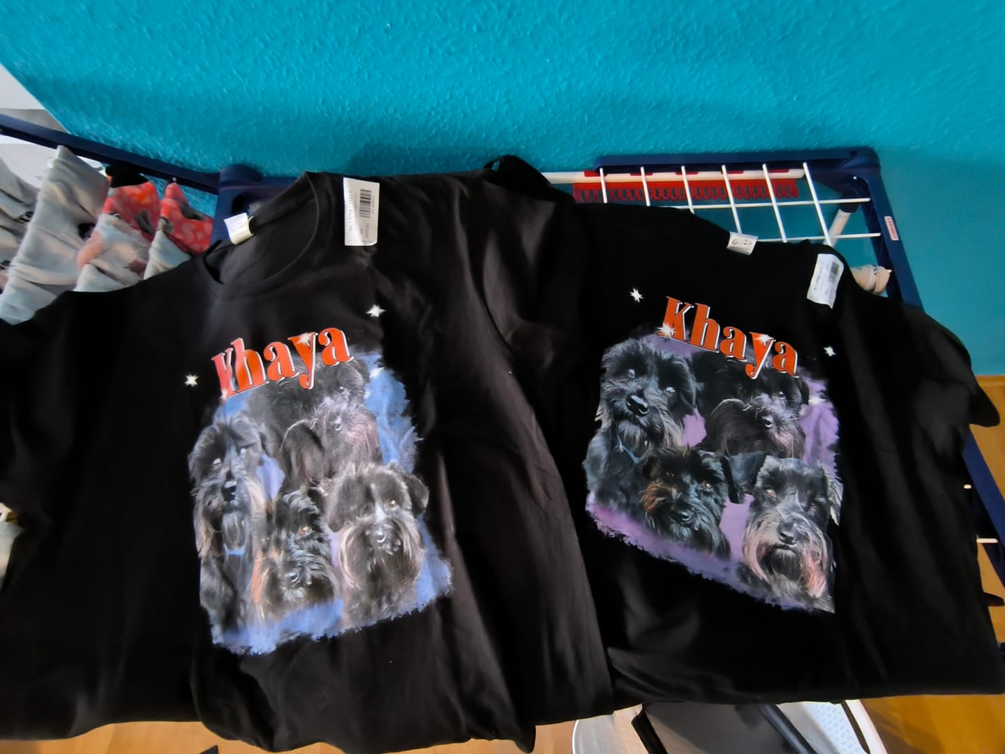 Customer photo review of Dein 90er Foto - Individuelles T-Shirt