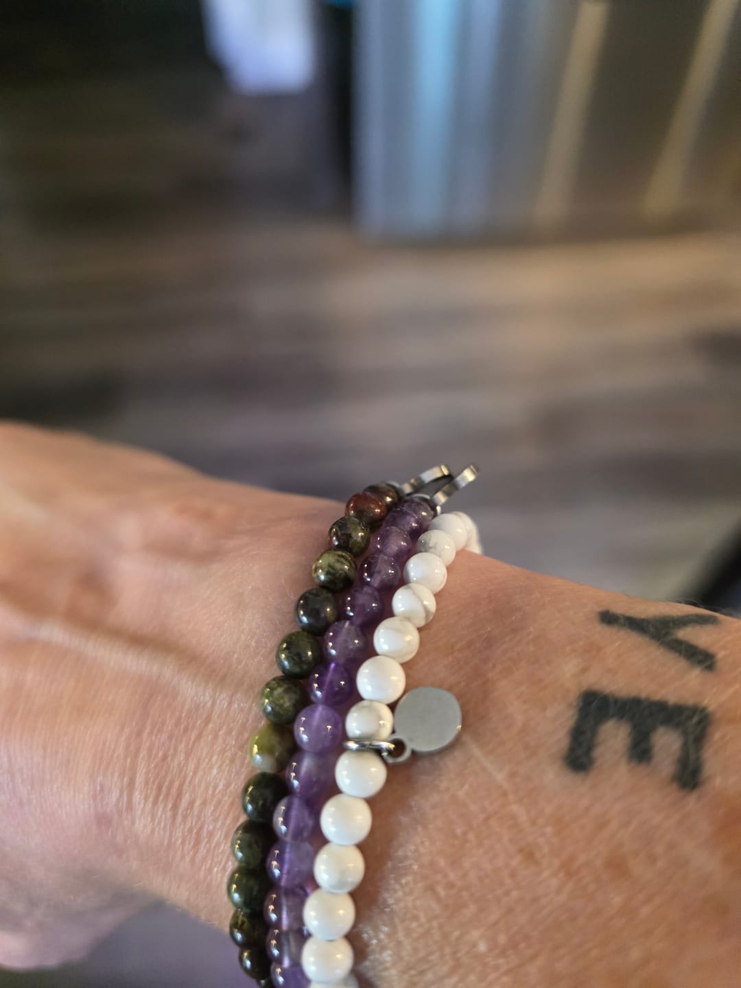 Customer photo review of Divine Masculine Bracelet Pack Mini