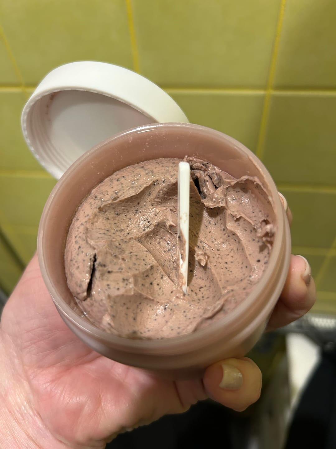 Customer photo review of Mālu maska Beauty of Joseon Red Bean Refreshing Pore Mask