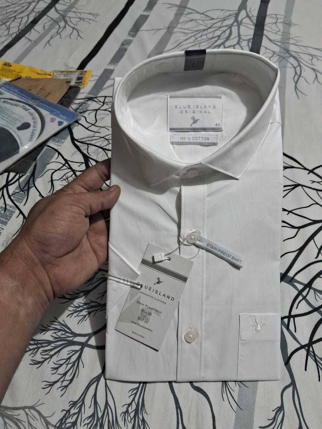 Customer photo review of Bright White Box-Pure White-Stain Proof
