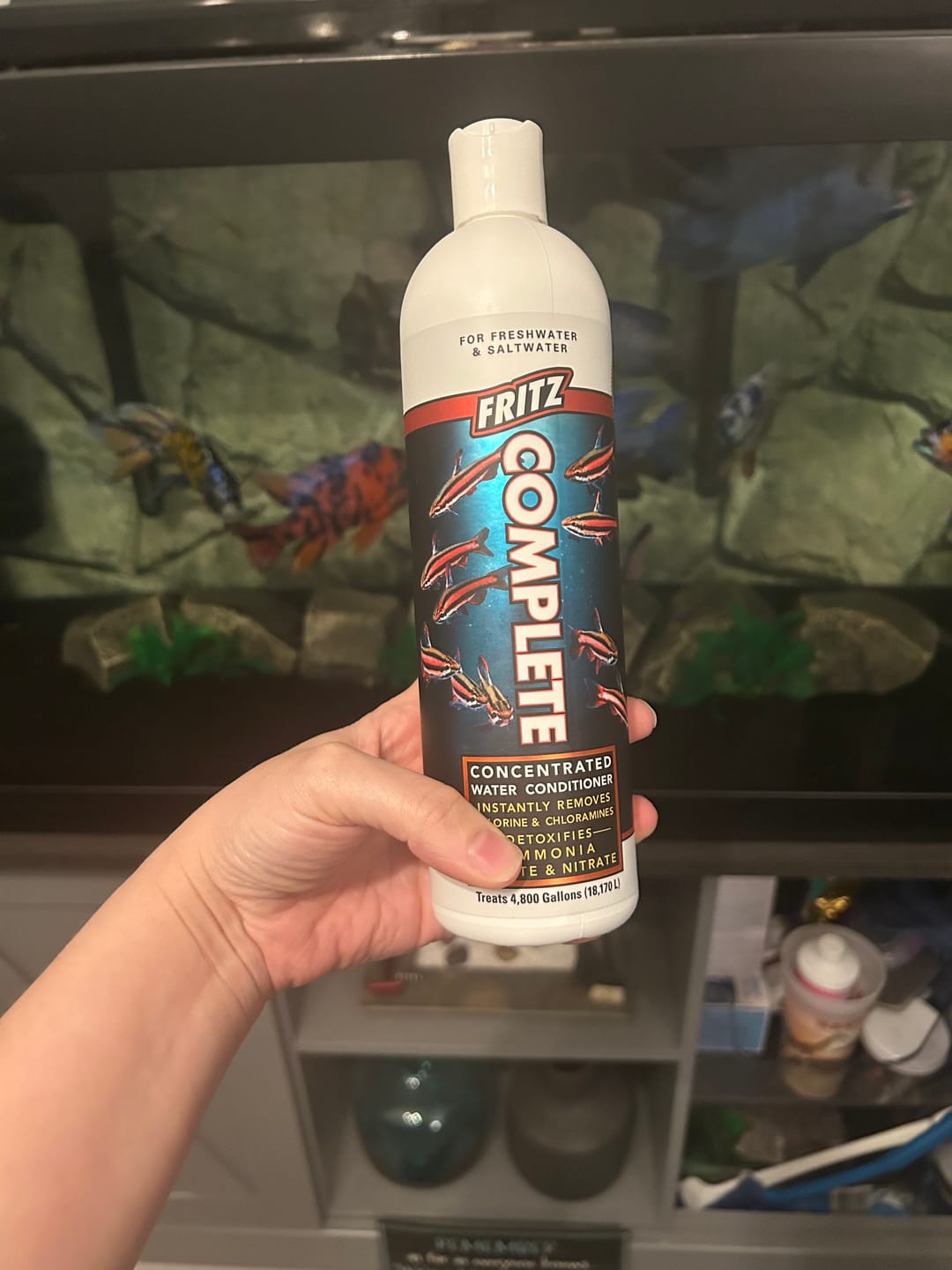 Customer photo review of Fritz COMPLETE Water Conditioner