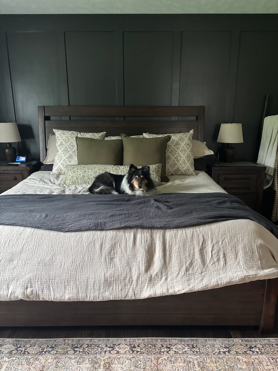 Customer photo review of Gracie in Green - Lumbar - 12x20" | 12x40"
