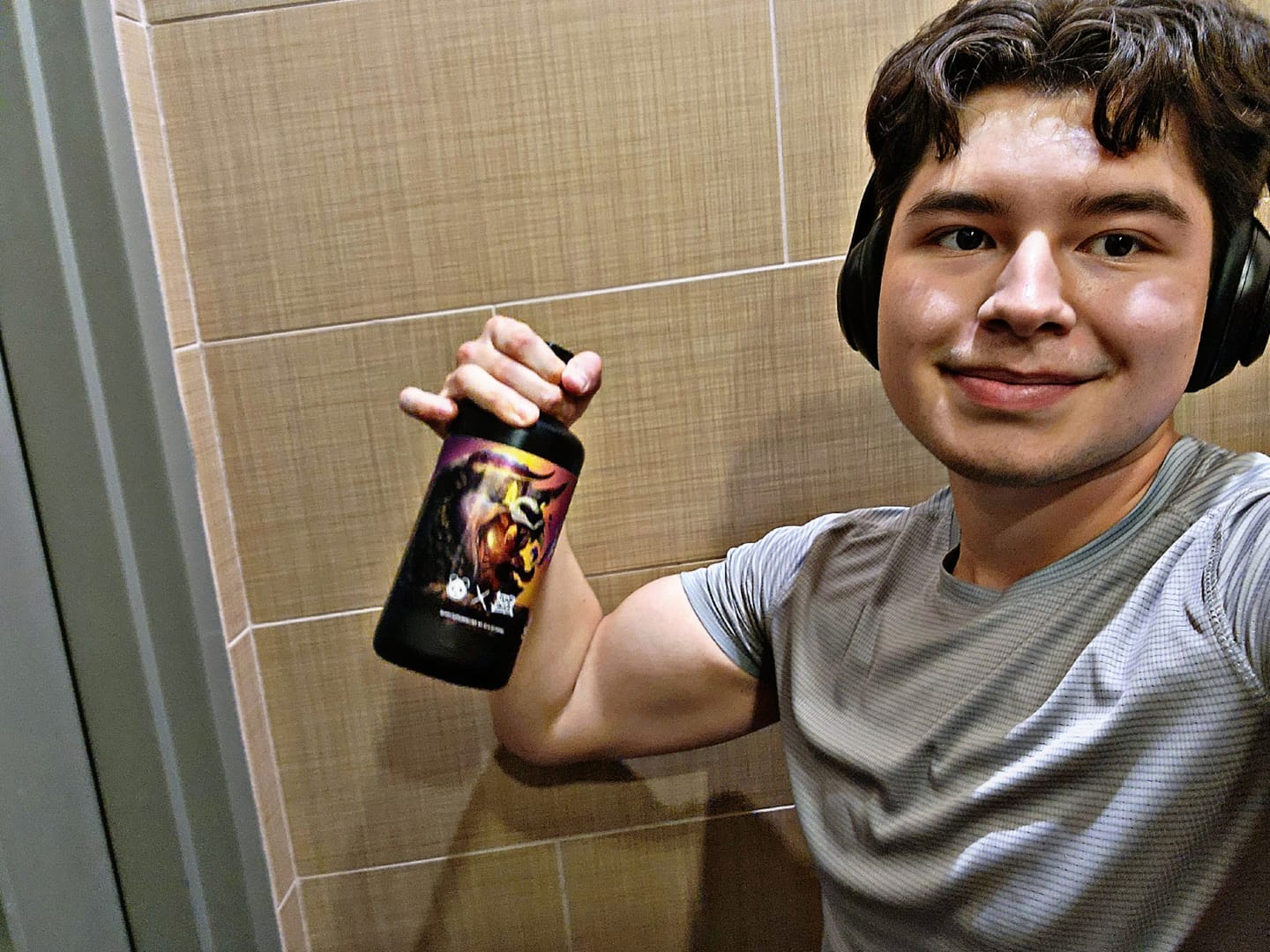 Customer photo review of Panda Supps X Pump Sauce Collaboration Liquid Pre Workout - PANDA SAUCE (Grape Lemonade)