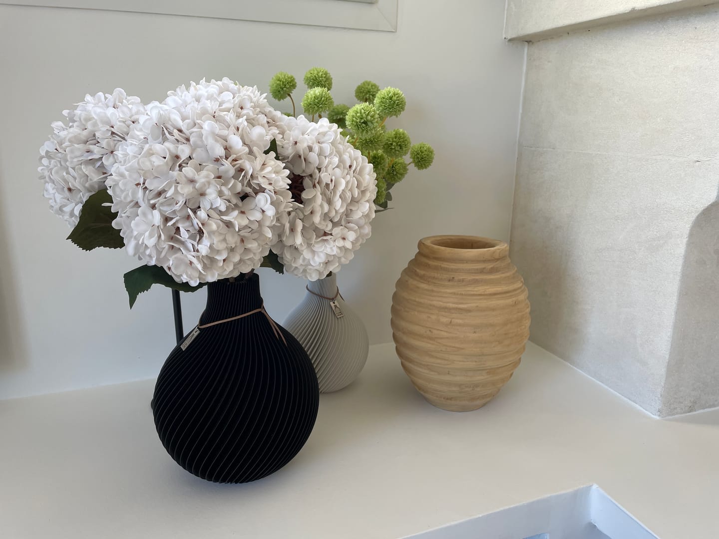 Customer photo review of Grande Hortensia (5 tiges) - Blanc