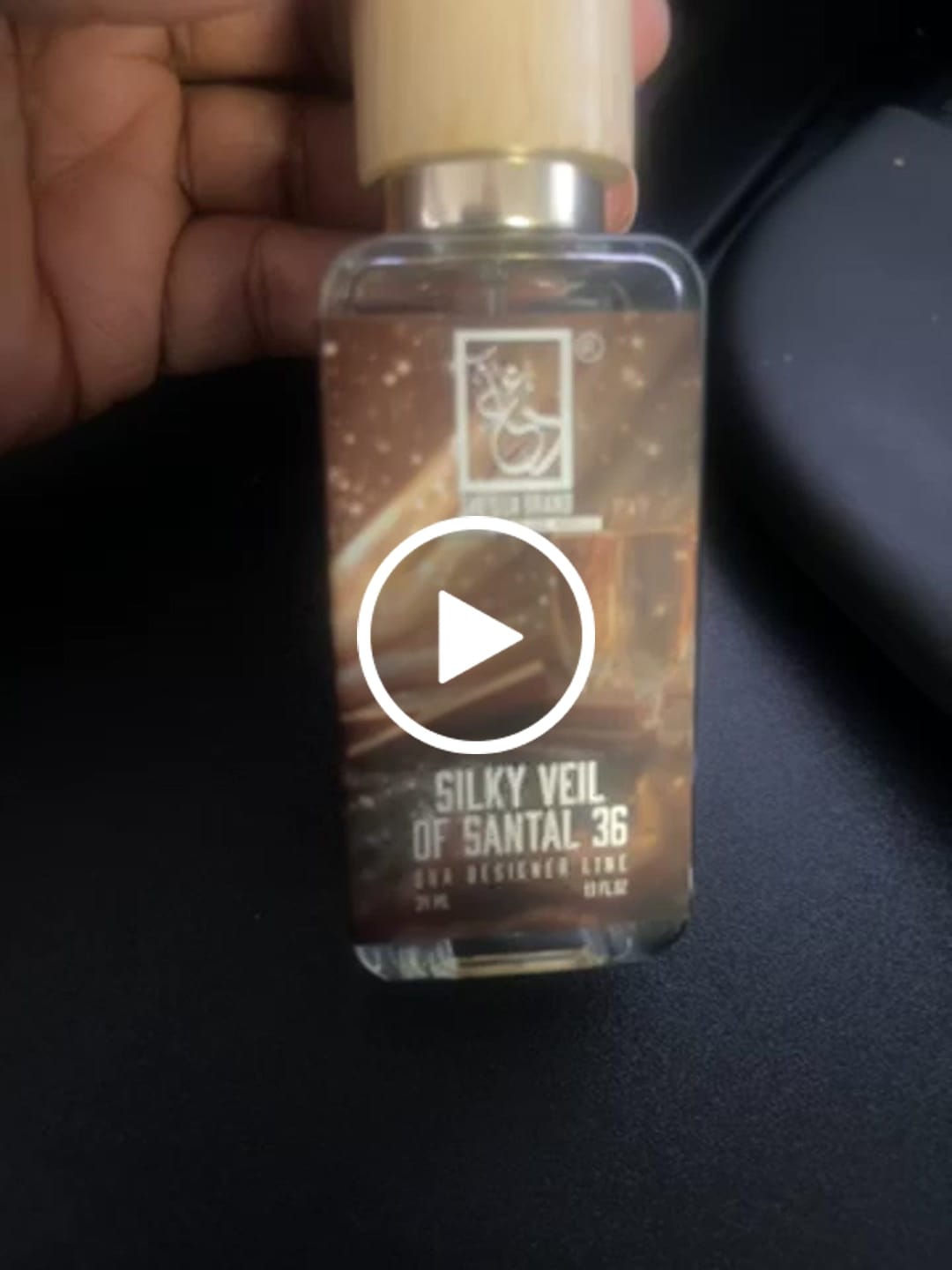 Customer video review of Silky Veil Of Santal 36