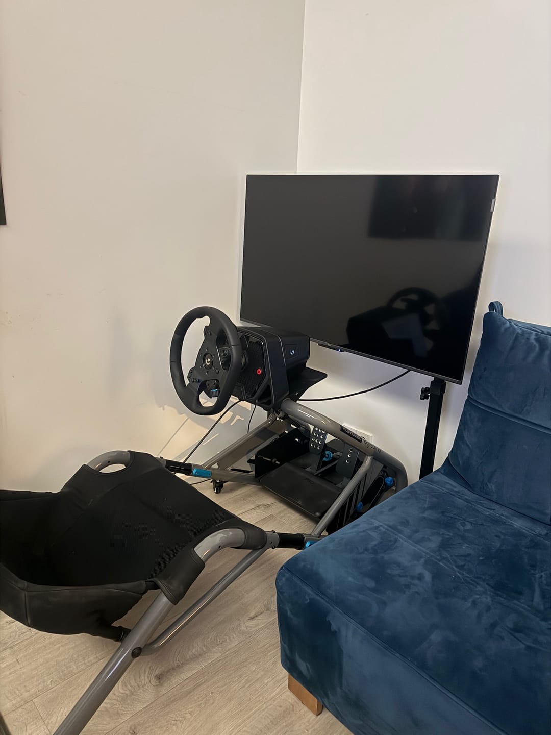 Customer photo review of Portable Monitor Stand