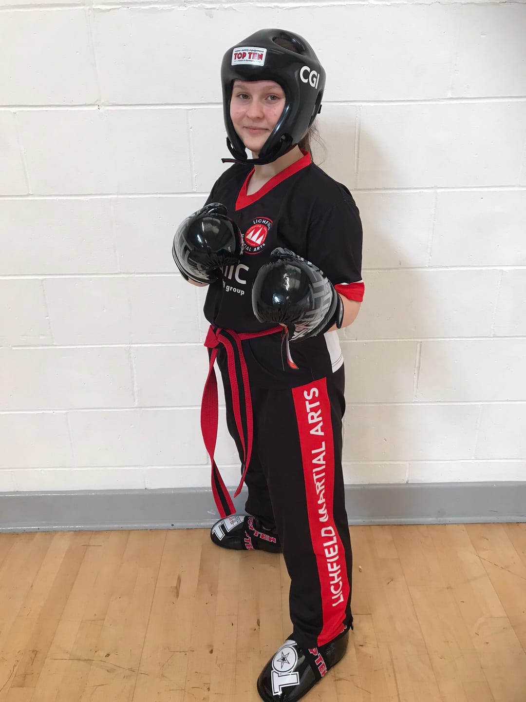 Customer photo review of TOP TEN Kicks "Superlight" for competition