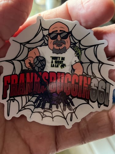 Customer photo review of Specialty Vinyl Stickers