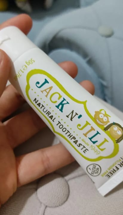 Customer photo review of Jack N'Jill Doğal Diş Macunu Aromasız 50g (Kasada Ekstra %15 İndirim)