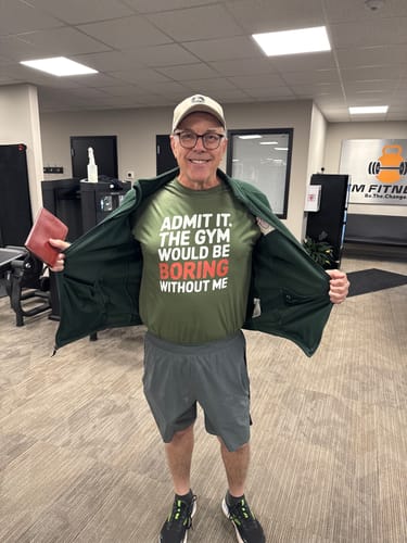 Customer photo review of Admit It T-Shirt