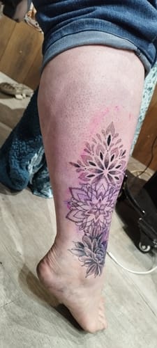 Customer photo review of TattooNumbx Numbing Cream