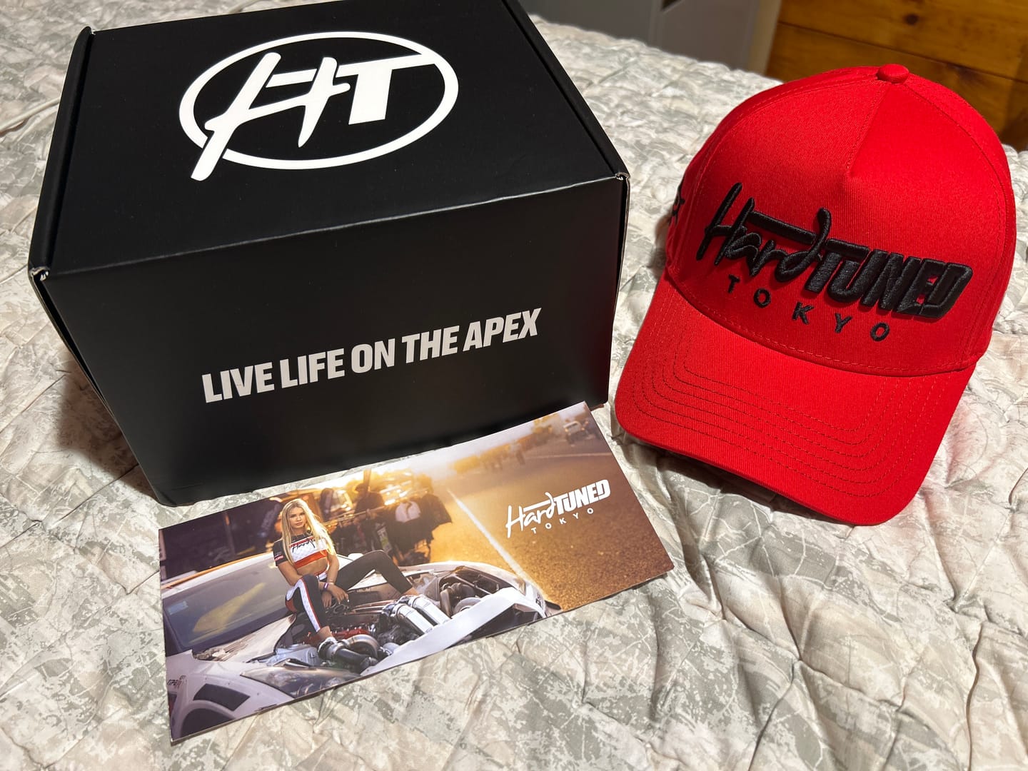 Customer photo review of Hardtuned Tokyo Red A-Frame Cap