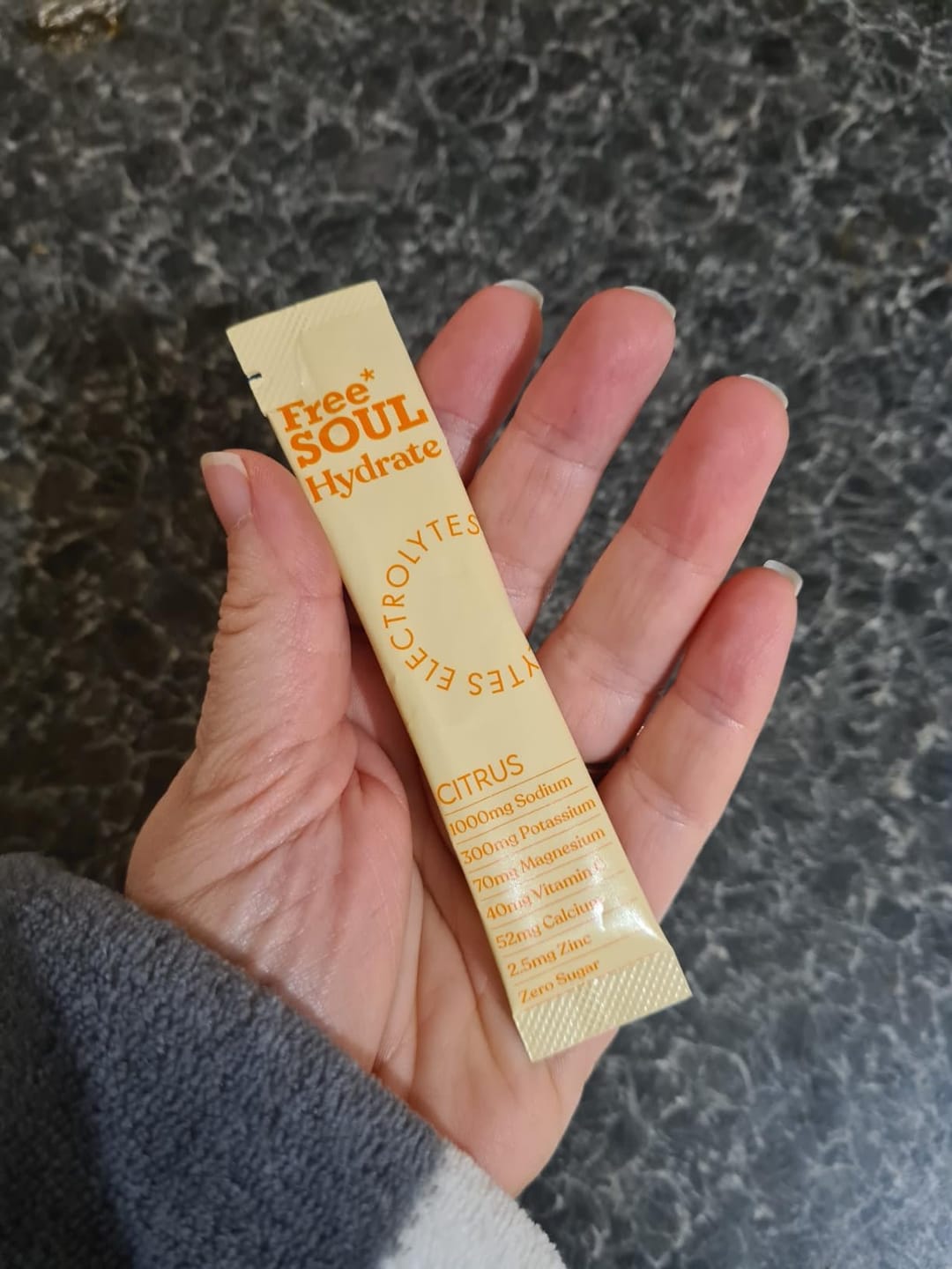 Customer photo review of Free Soul Hydrate