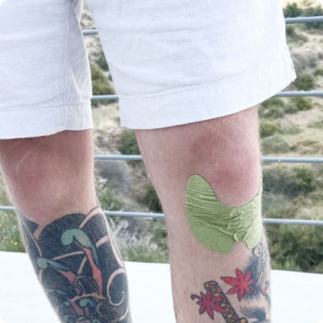 Customer photo review of ReliveX™ Knie Pleisters
