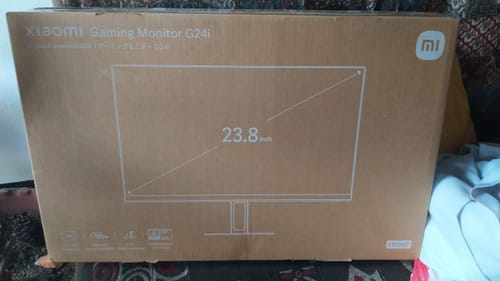Customer photo review of Monitor Xiaomi Gaming G24i 24" IPS Full HD 180Hz HDMI/DP - VESA