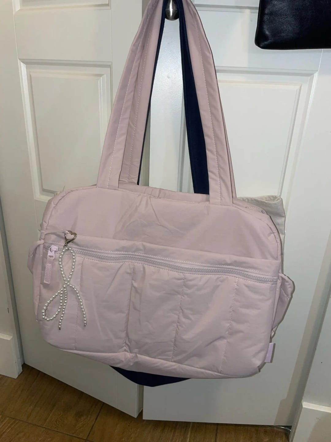 Customer photo review of Sac Week-End Femme Matelassé