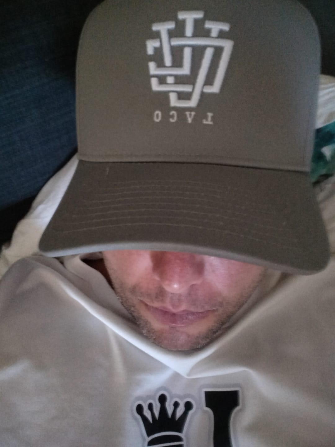 Customer photo review of LVCO "Grey" A-Frame LVCO Snapback