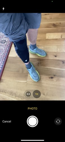 Customer photo review of Compression Sleeves V2 for Knees and Legs
