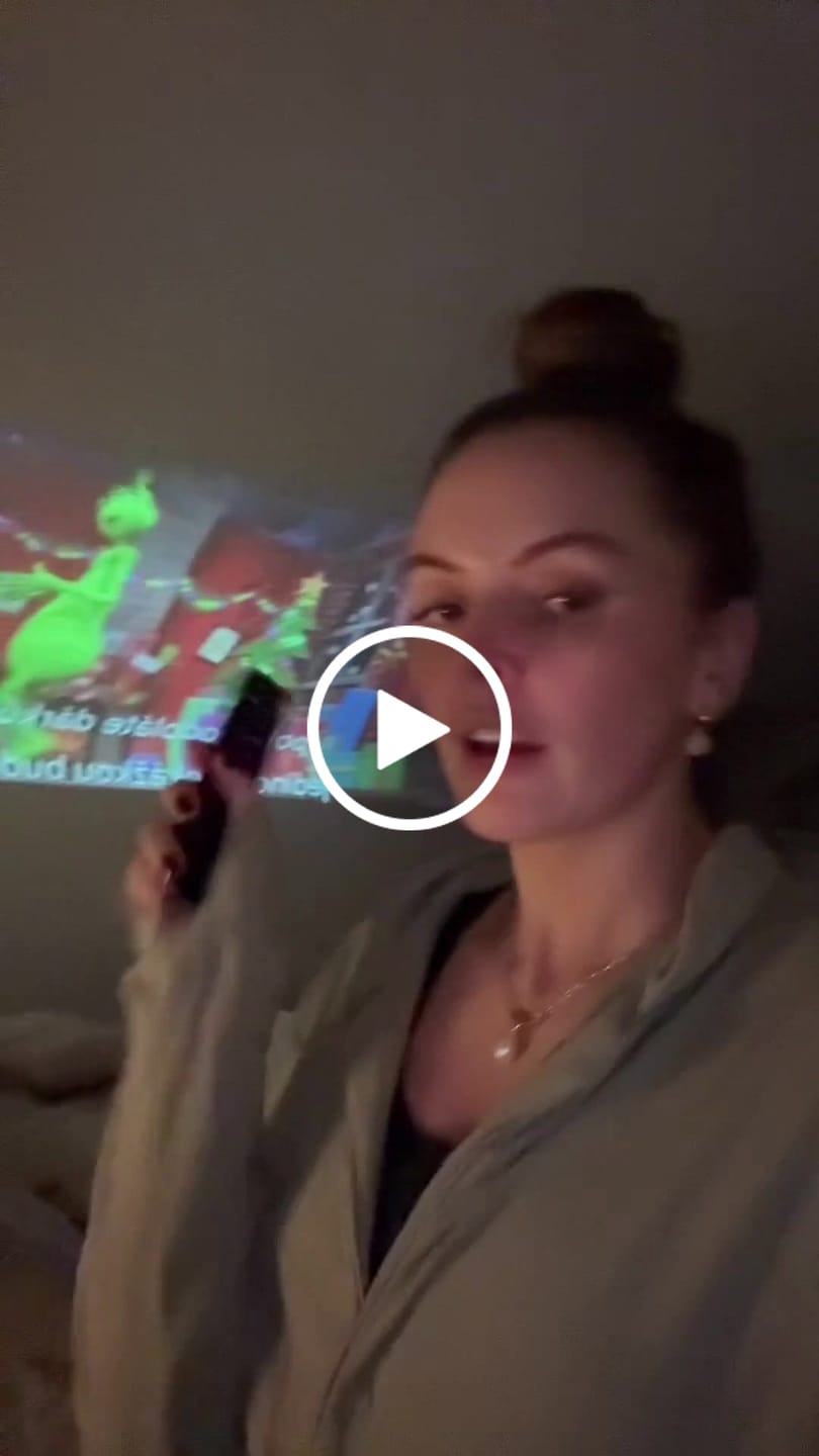 Customer video review of CineMaster Pro® - 4K Smart Projector