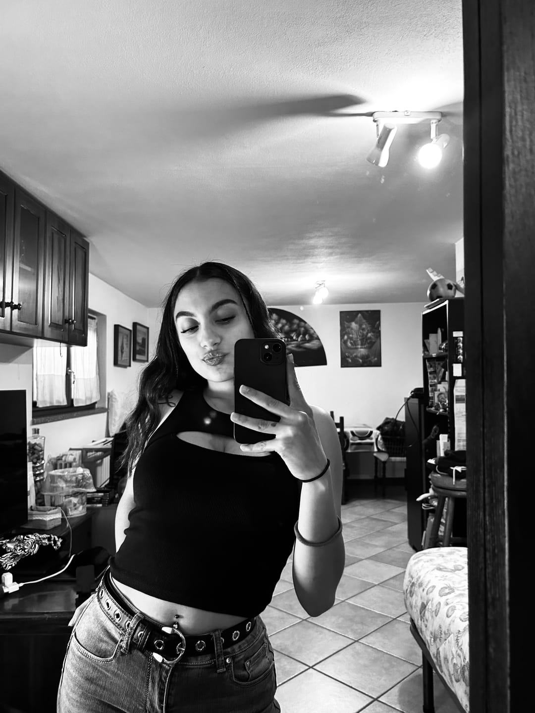 Customer photo review of Custom Vintage Tee