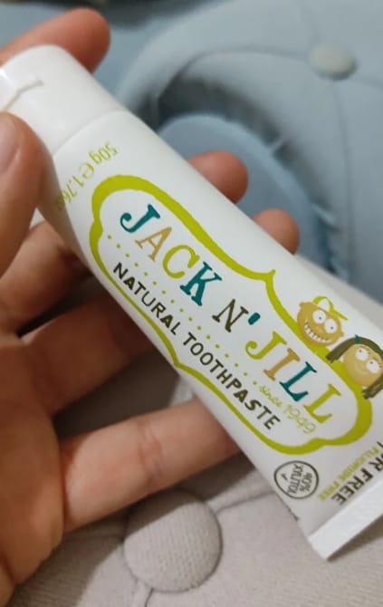 Customer photo review of Jack N'Jill Doğal Diş Macunu Aromasız 50g (Kasada Ekstra %15 İndirim)