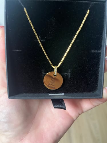 Customer photo review of Necklace: Stellar Names