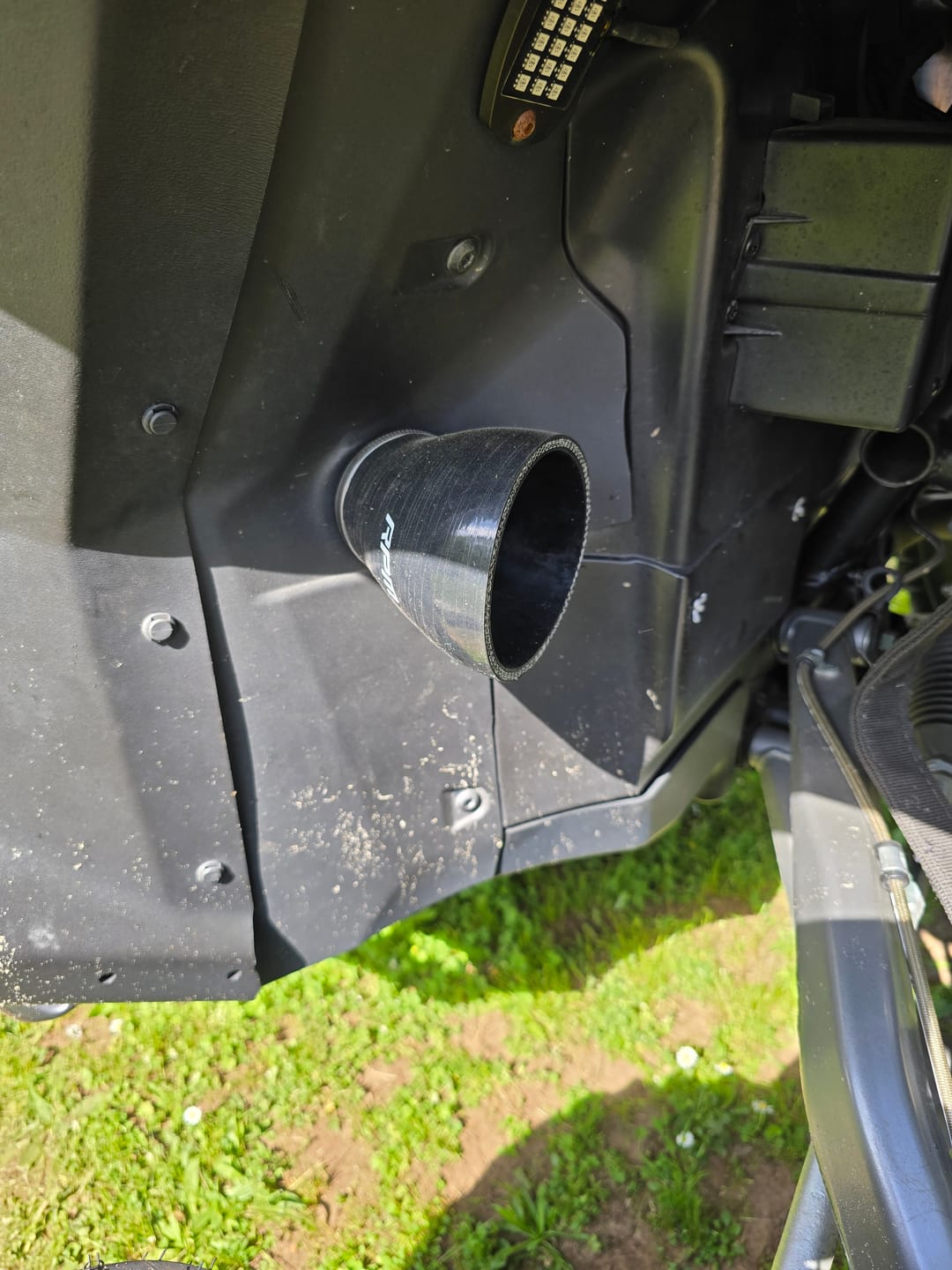 Customer photo review of RPM "Cooler" Air Vent Kit - Universal UTV Cab Cooling Kit
