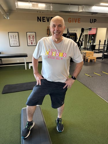 Customer photo review of Alexa Do Cardio T-Shirt