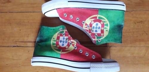 Customer photo review of BASKET DRAPEAU PORTUGAL