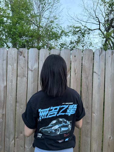 Customer photo review of Race Back T-Shirt