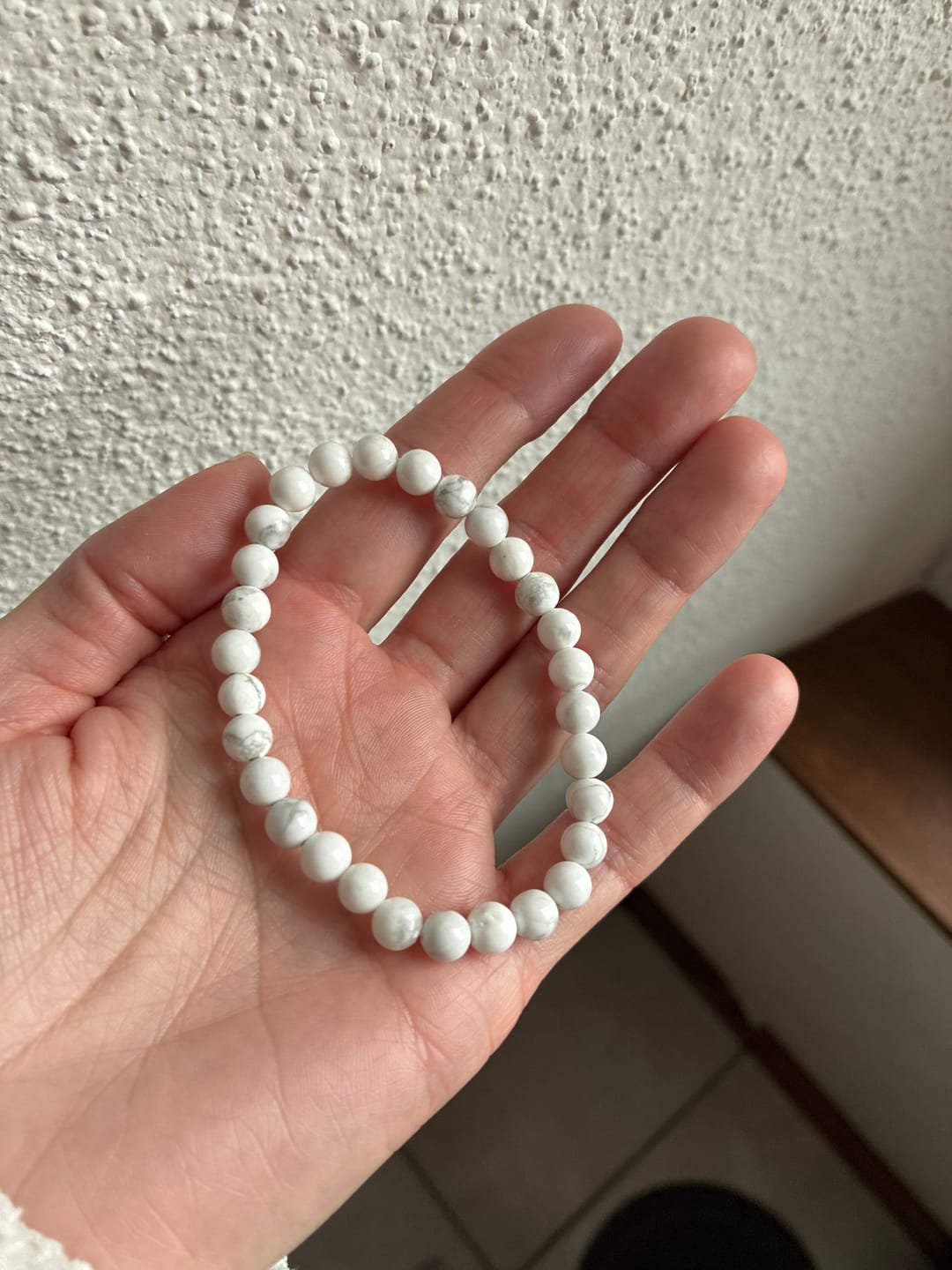 Customer photo review of Bracelet Howlite "Patience"