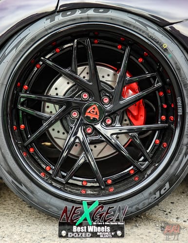 Customer photo review of CUSTOM FORGED 2-PIECE DEEP DISH WHEELS: RV-DS74
