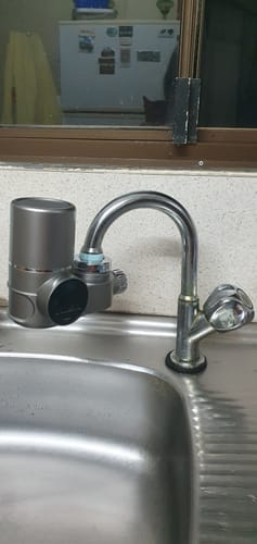 Customer photo review of Inflow Tap Filter