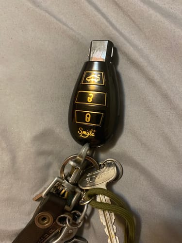 Customer photo review of Car Key Penjamin by Smyle™ Labs