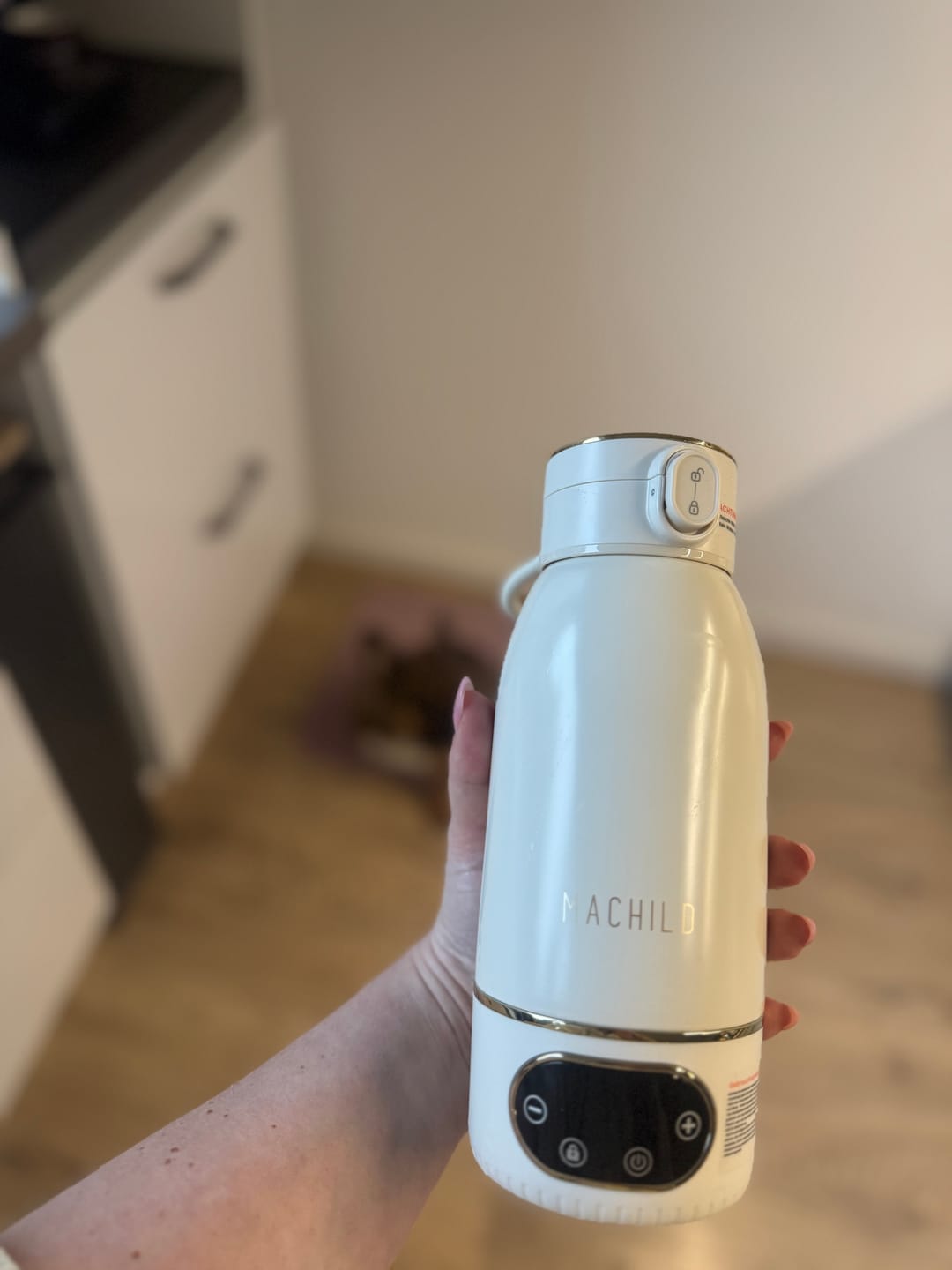 Customer photo review of Tragbarer Fläschchenwärmer