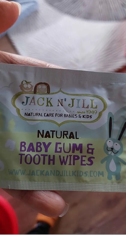 Customer photo review of Jack N’ Jill Steril Bebek Diş ve Damak Mendili - 25'li Paket (Kasada Ekstra %15 İndirim)