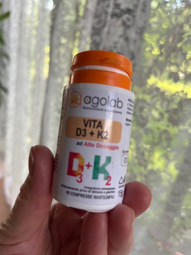 Customer photo review of Vitamina D3 + K2 Masticabile