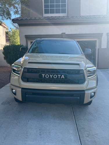 Customer photo review of TRD Pro Style Front Grille for Tundra 2014-2018