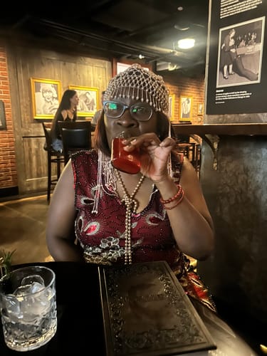 Mattie J. review of Lena Flapper Dress - Red image 2 out of 2