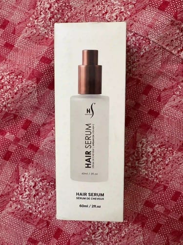 Customer photo review of Argan Oil Hair Serum