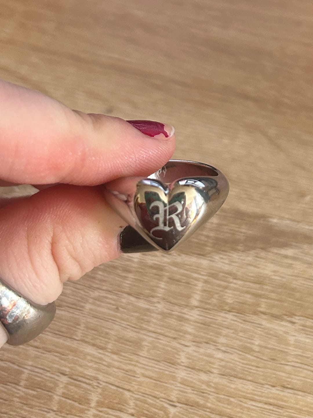 Customer photo review of HEART RING (ORIGINAL)