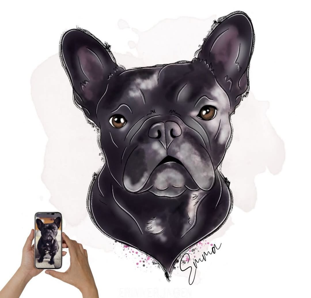 Customer photo review of LineArt-Zeichnung (farbig)