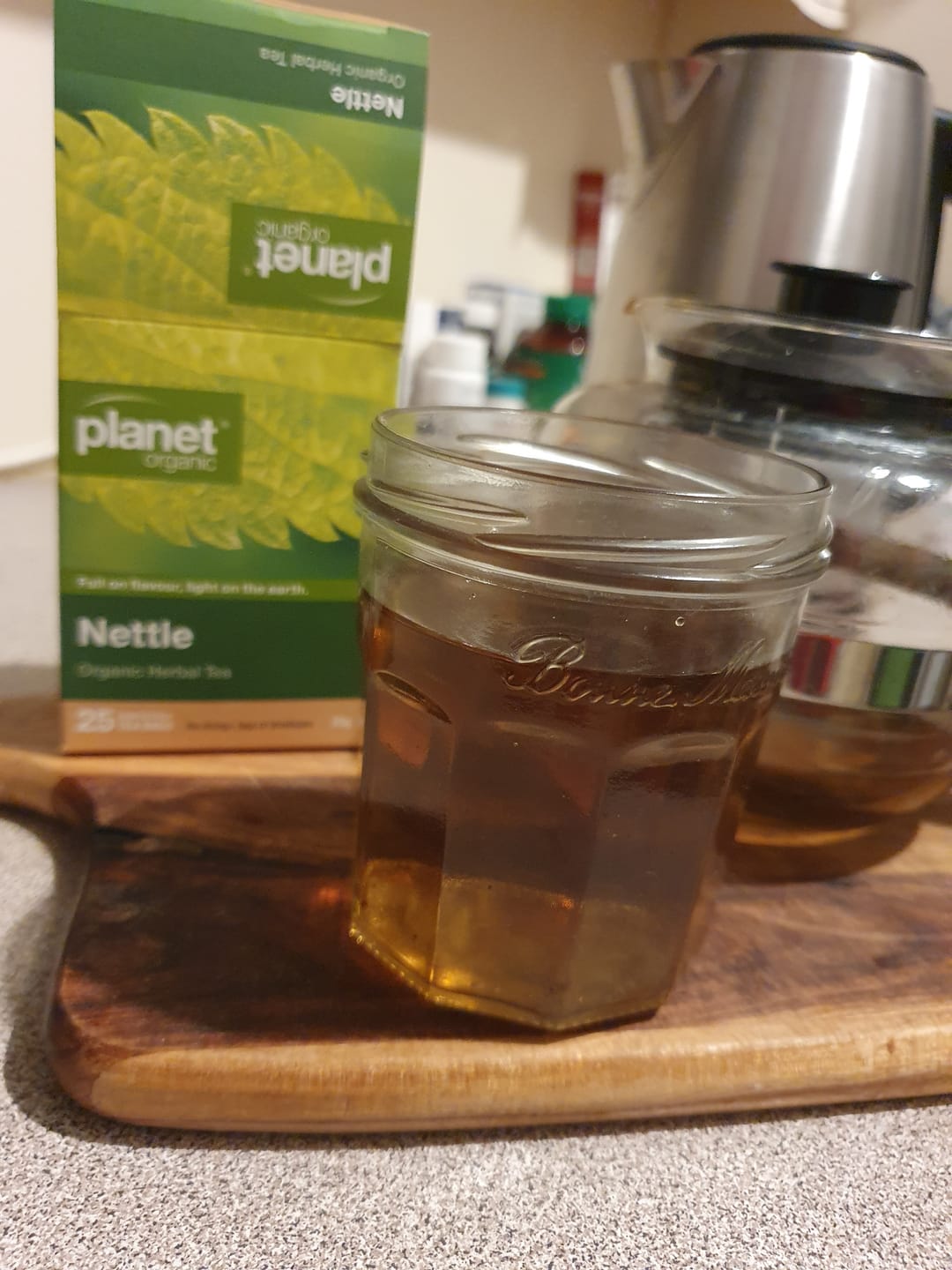 Customer photo review of Nettle Tea 25 Tea Bags - Certified Organic