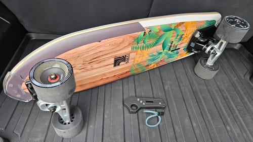 Customer photo review of Backfire Nalu Electric Surf Skate