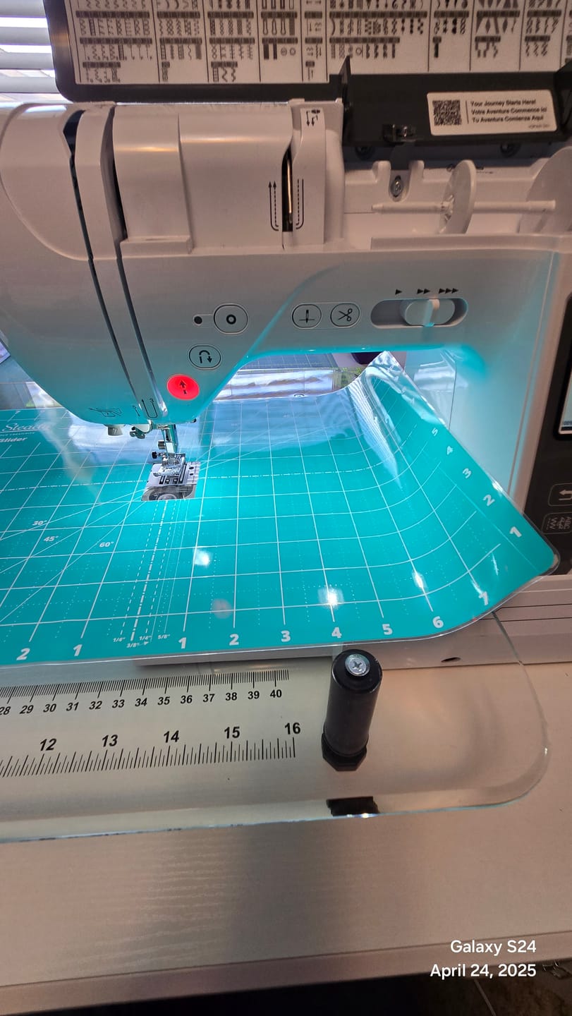 Customer photo review of Grid Gliders - Sew Steady