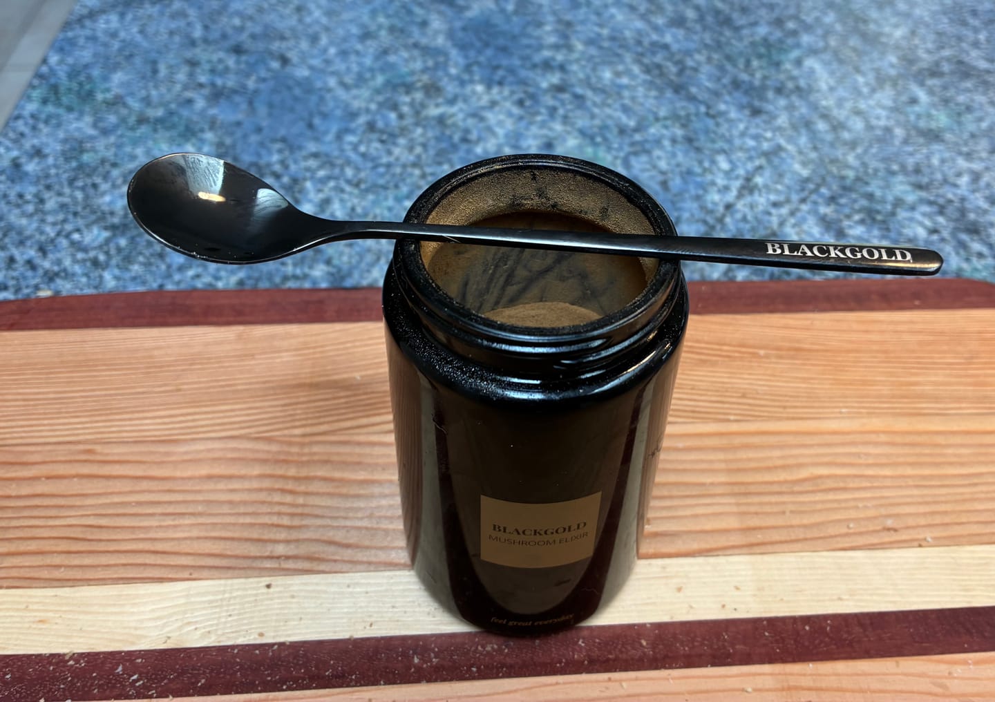 Customer photo review of Organic Mushroom Elixir Extract