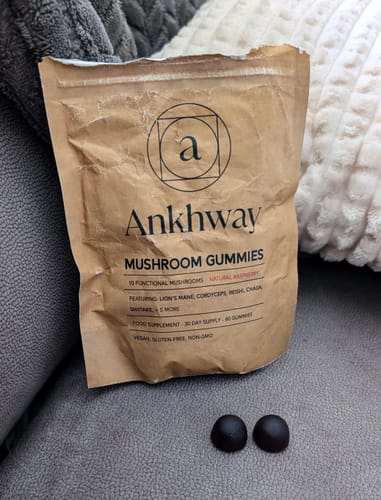Customer photo review of 2-Month Mushroom Gummies